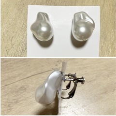 【結婚式】パールイヤリングの画像