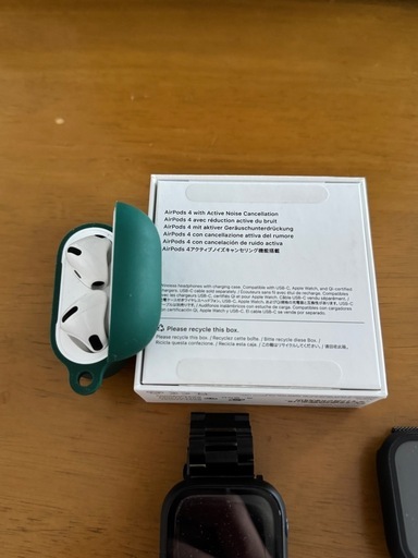 エアーポッズとアップルウォッチ