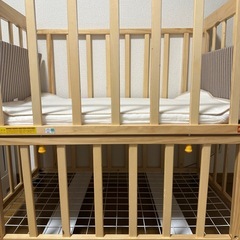 ベビーベッド　60×90の画像