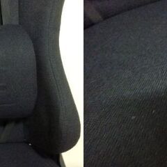 未使用/新品　訳あり特価　ゲーミング座椅子 回転式 レバー式 ハイバック 3Dランバーサポート コンパクト ゲーミング ブラックの画像