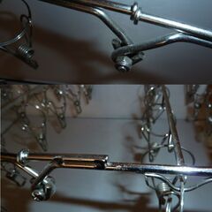 ステンレス 52ピンチ 小物干し アイリスプラザ 中古の画像