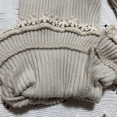 ベビー フレアズボン 80 裏起毛の画像