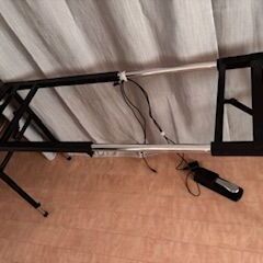 電子ピアノ◆Longeye・折りたたみ可収納バッグ付き・ペダル故障・スタンド付けます取説ありの画像