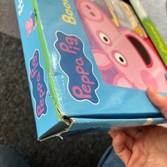 peppa pig Book&Giant Floor Puzzle新品未使用の画像