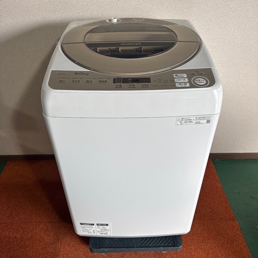 洗濯機　SHARP 2019年製
