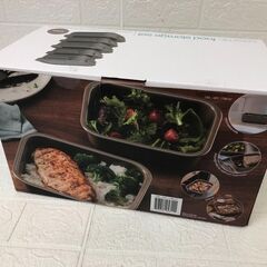 セラミック保存容器 5個セット トープ 電子レンジ・食器洗浄機使用可の画像