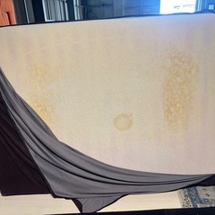 セミダブルマットレス　カバー付き の画像