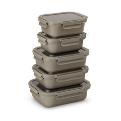 セラミック保存容器 5個セット トープ 電子レンジ・食器洗浄機使用可の画像