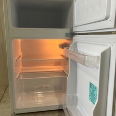 J624⭐️ハイアール　2ドア　2019年製　冷凍冷蔵庫の画像