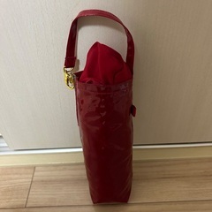 ロウヤ　LOWYA  折りたたみ傘　赤の画像