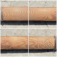 【❗️✨アンティーク和楽器✨❗️】和琴（13弦） 螺鈿風装飾付き✨簡易清掃・現状品✨❗️の画像