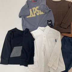 110センチ　秋冬服　中古の画像