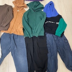 110センチ　秋冬服　中古の画像