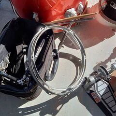 【B425】Pearl　ドラムセット　ジャンク　詳細不明の画像