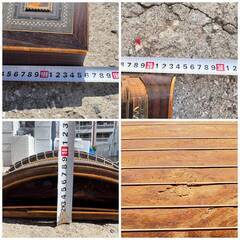 【❗️✨アンティーク和楽器✨❗️】和琴（13弦） 螺鈿風装飾付き✨簡易清掃・現状品✨❗️の画像