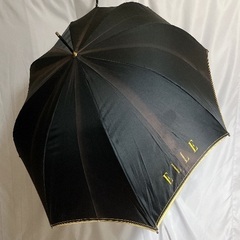 傘　ELLE 黒　60cmの画像