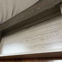 ベッド　ベッドフレーム　セミダブルの画像