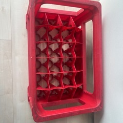 コカコーラケース、ボトル置き、収納の画像