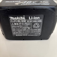 マキタ18vバッテリ3.0anの画像