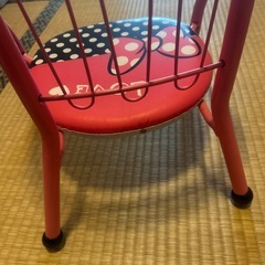 子供椅子 ミニーちゃんの画像