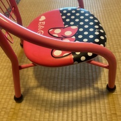 子供椅子 ミニーちゃんの画像
