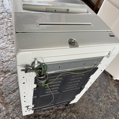 パナソニック 全自動洗濯機 6kg NA-F6B1-H サンドグレー ビッグウェーブ洗浄の画像