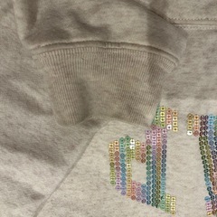 GAP Kids パーカー 6-7歳 ベージュの画像