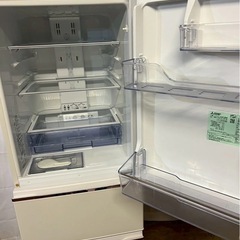 【6ヶ月保証】三菱電機 冷蔵庫 MR-CX27C-W1 2018年製 272L 右開きの画像