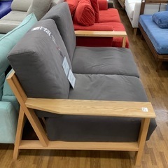 90分の無料軽トラック貸出サービス！無印良品 2人掛けソファーの画像