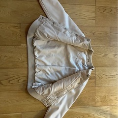 【美品】Zara kids スタジャン130cmホワイトの画像