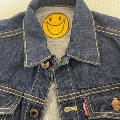 子供服　120センチ　デニムジャケットの画像