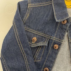 子供服　120センチ　デニムジャケットの画像