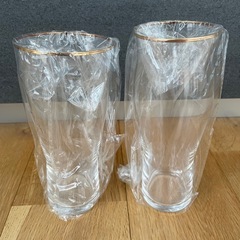 NOMIKURABE ビールグラス　ガラスコップ 2個セットの画像