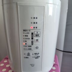 象印スチール式加湿器　数回使用美品の画像