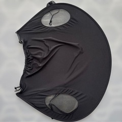 ベビーカー　サンシェード　ぶらっくブラックの画像