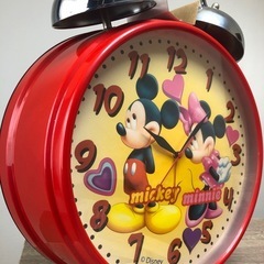 ミッキーミニー目覚まし時計大きいです🙇‍♀️の画像