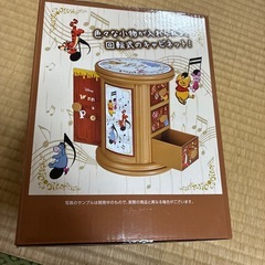 くまのプーさん プレミアムドア付くるくるキャビネットの画像