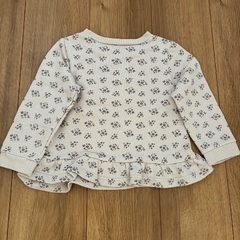 100円。女の子トレーナー100cmの画像