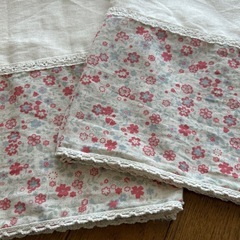 カフェカーテン　花柄の画像