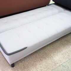 新品アウトレット品 リクライニングソファベッド アルトGY G-2514の画像