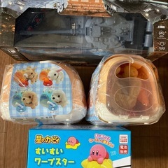 全て新品未開封★動くおもちゃ4点セット★星のカービィ、ラジコン、うさちゃん等の画像