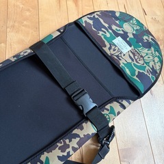 Kidona Lab キドナラボ スノーボード　カモフラ柄 ソールカバー　ソールケース　 150cm程度の画像