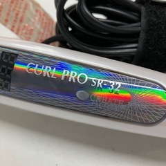 A2511-460 （株）クレイツ ヘアアイロン クレイツ SR-32 年式表記無し 通電確認済み 中古の画像