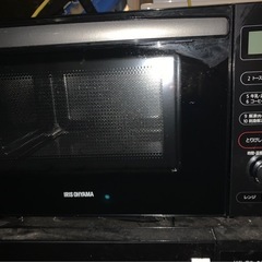 IRIS OHYAMA アイリスオーヤマ MO-F1805-B オーブンレンジ 電子レンジ 2020年製 の画像