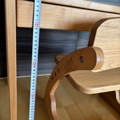 木製 キッズテーブル&チェアの画像