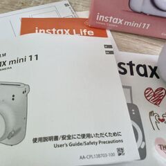 チェキ　instax mini 11  (ライラックパープル)の画像