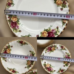 ロイヤルアルバート 15枚　オールドカントリーローズ プレート ALBERTの画像