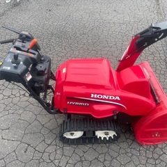 ホンダ ハイブリッド除雪機HSS1170i  静音型 バッテリー新品交換 整備済の画像