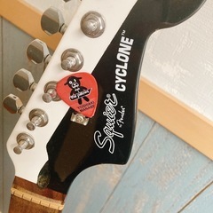 【限定品】Fender Squire SAWAO Cyclone the pillows 山中さわお　【真鍋吉明ピック付き】の画像