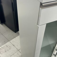 ★リユースのサカイ千葉中央店★  レンジ台 ホワイト H111×D40×W75 クリーニング済み TC5444の画像